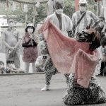 古船浅間神社羯鼓舞の奉納